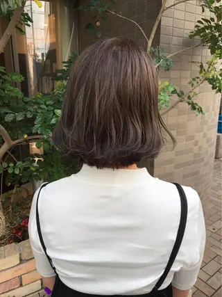 ショート カラー 髪質改善美容室Lust所属・美容室Lust💚 嶋崎 鷹のヘアスタイル