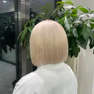 ミディアム カラー ♡ブリーチカラー♡ Mirioのヘアスタイル