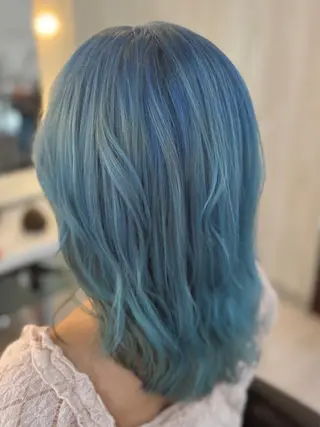 ミディアム 💖縮毛矯正 💖　MISAKIのヘアスタイル
