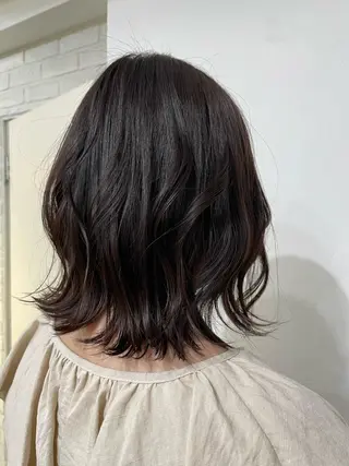 ミディアム hair living Liko池袋東口店所属・✨透明感カラー🌱 上村　舜のヘアスタイル