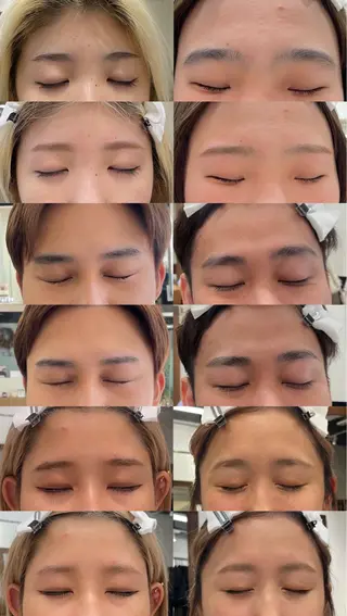 アイブロウ アレンジ/レトロパー マ/眉/atsumiのヘアスタイル