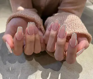 ネイル rina ニュアンス♡ワンホンのネイルデザイン