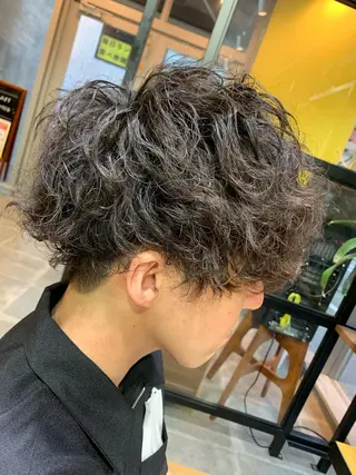 ショート メンズ 天野 開のヘアスタイル