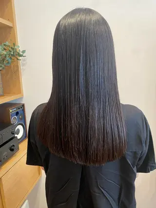 ロング 伊藤 優花のヘアスタイル