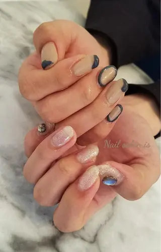 ミディアム 店長 佐藤のネイルデザイン