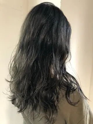 ロング カラー ヘアアレンジ メンズ キッズ ネイル マツエク・マツパ GO TODAY SHAiRE SALON所属・透明感カラー🤎 ゆりのヘアスタイル