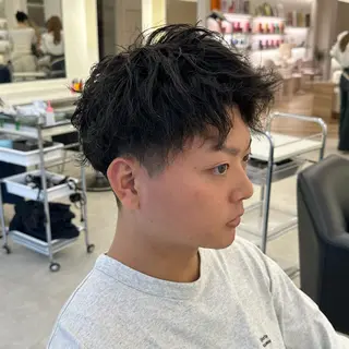 パーマ メンズ 《メンズ特化》 金森翔也のヘアスタイル