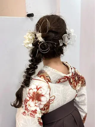 ヘアアレンジ 💎艶髪💎 町田莉彩のヘアスタイル