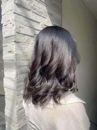 セミロング 💖KANAMI💖 似合わせヘアスタイルのヘアスタイル