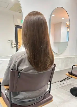 セミロング カラー clan【クラン】所属・神田 明日香のヘアスタイル