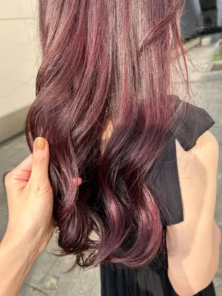 ロング カラー ᴋᴀɴᴀ 🎀のマツエク・マツパデザイン