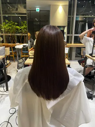 ロング 本田 聖のヘアスタイル