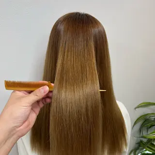 ロング タカギ　タツキ 縮毛矯正/髪質改善のヘアスタイル
