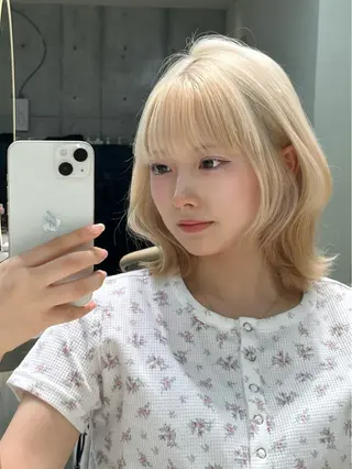 ショート けいし🐬ボブ ショート艶髪カラー✨のヘアスタイル