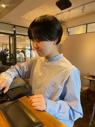 ショート カラー ファッションに 溶け込むstyleのヘアスタイル