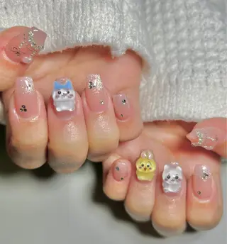 ネイル 🧸やり放題🧸 （パラ・フィル専門）のネイルデザイン