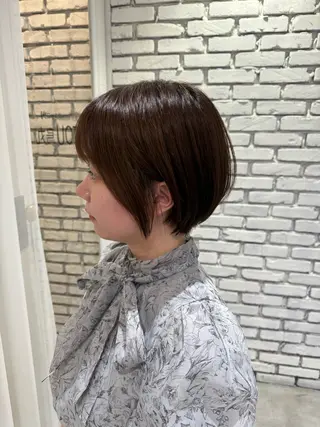 ショート 遊佐 みくりのヘアスタイル