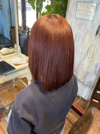 カラー 坂本 勇将のヘアスタイル
