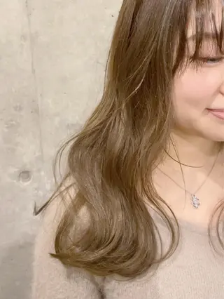 セミロング カラー ヘアアレンジ ✨ハイクオリティ✨ 山本香也のヘアスタイル