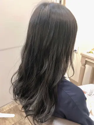 ロング カラー 西野 美空🍊のヘアスタイル