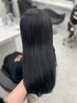 ロング カラー 🤍韓国トレンド ヘア🤍miku🤍のヘアスタイル