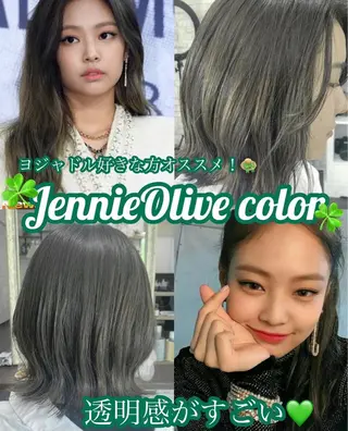 ショート カラー LIBERTE所属・韓国ヘア🌈加藤 瑠華のヘアスタイル