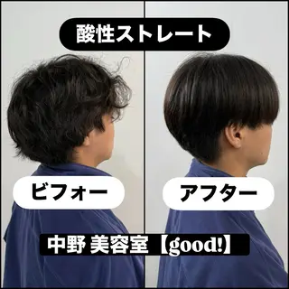 ミディアム パーマ メンズ 【good!】所属・メンズ特化 阿久津のヘアスタイル