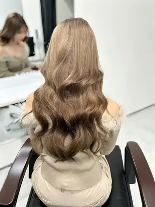 セミロング LOMKH所属・レイヤー/エクステ /縮毛矯正/タツヤのヘアスタイル