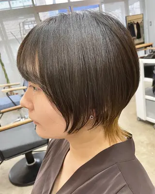 ショート カラー Hair salon HAL所属・佐藤 栄輔のヘアスタイル