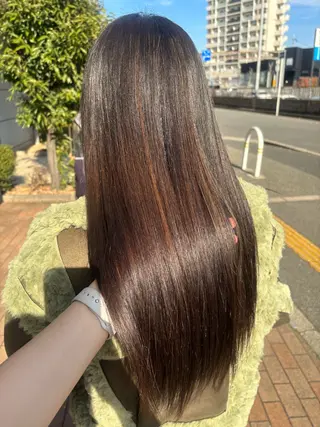 ロング 透明感カラー🎀 tasty/makoのヘアスタイル