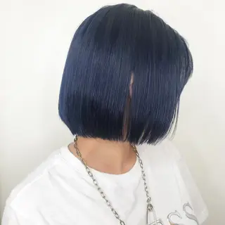 ショート カラー 竹内啓太 ボブのヘアスタイル