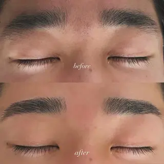 アイブロウ ハイトーン/艶カラー 🫧 ユイナのヘアスタイル