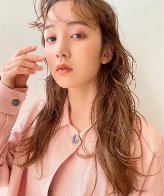 ロング カラー k-twoあべのキューズモール店所属・k-two☁あべの/ 艶感カラー/Touaのヘアスタイル