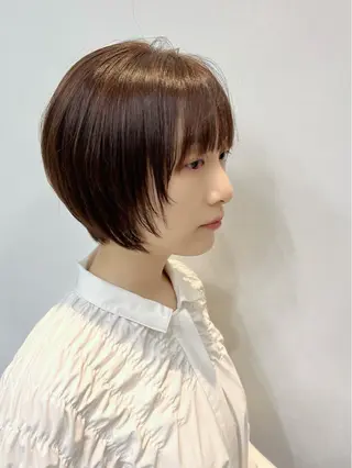 ショート うるツヤハイトーン✨ /西川郁巳のヘアスタイル