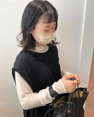 ショート Sill所属・片岡 由依のヘアスタイル