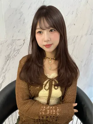 ロング カラー ParveMix ♡白神みやびのヘアスタイル