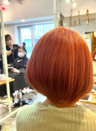 ショート 髪質改善【縮毛矯正】 No.1りょうかのヘアスタイル