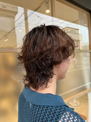 ショート パーマ fuuga所属・✿高宮一花 ✿のヘアスタイル