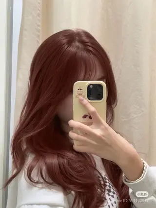 ロング カラー 🎀暖色/ラベンダー /paru🤍のヘアスタイル