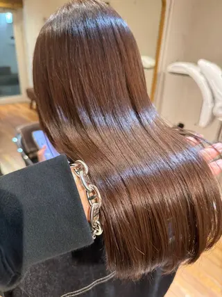 セミロング ［パサつき改善］＊ 髪質改善ケアサロン＊のヘアスタイル