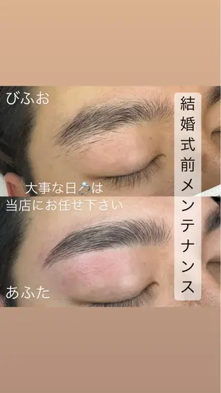 メンズ アイブロウ BROWS/ NAILSの眉毛・アイブロウイメージ