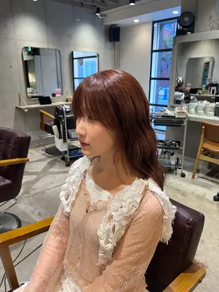 セミロング ✨️モデル募集中✨️ 上野/神谷 冬桜弥のヘアスタイル