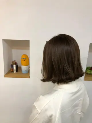 ミディアム 髪質改善ayame 横山諒のヘアスタイル