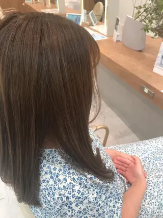 ロング カラー 木野田 萌のヘアスタイル