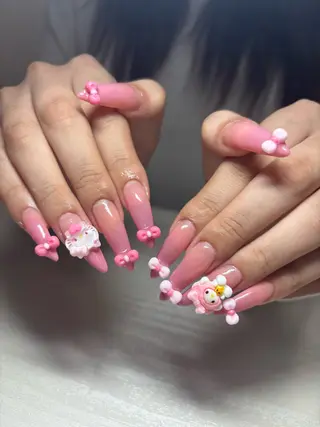 ネイル I P'ink nail salon所属・I pinknail 韓国風·持ち込み専門のネイルデザイン