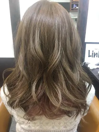 ロング カラー hairsalon Link所属・hairsalon Linkのヘアスタイル