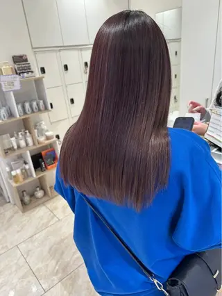 ロング カラー ボブ‪✂️ スパ🫧kurehaのヘアスタイル