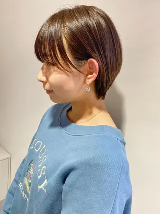 ショート 新井 広之のヘアスタイル