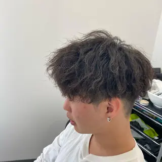 パーマ メンズ シェアサロンReco-リコ- 今泉パークサイド店所属・メンズパーマ専門★★ ナカゾノのヘアスタイル