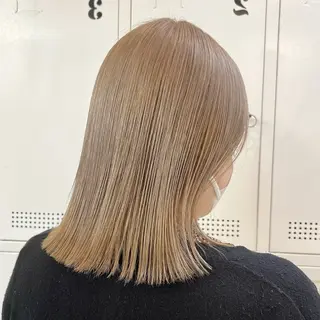 ミディアム カラー ナチュラル ハイトーン☁️ソウタのヘアスタイル